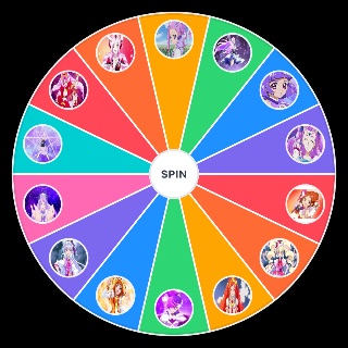 Random Red and purple precure Wheel