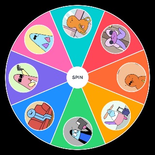 The land of Boggs/boggo characters Wheel