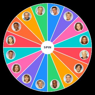 Random Survivor Borneo Contestants Wheel