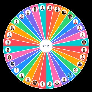 Starting NFL Quarterbacks (2022 2023) Wheel