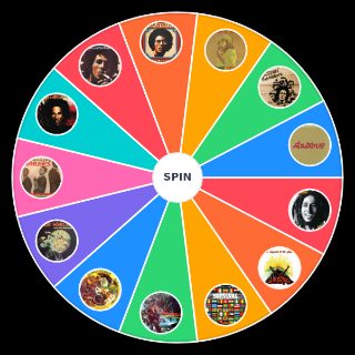 Random Bob Marley albums Picker