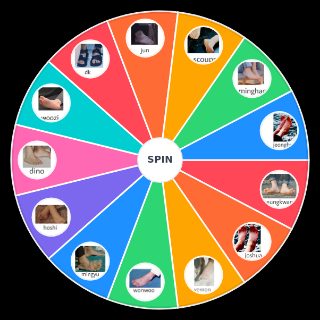 Seventeen's Toes Random Picker