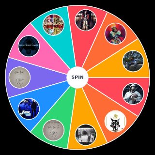 J Cole Albums and Mixtapes Wheel