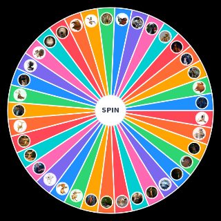 Spin the Wheel: Open Season Characters