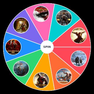 all 9 god of war games Wheel