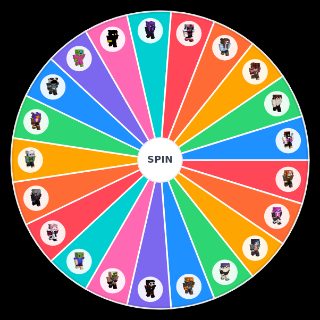 Spin the Wheel: Content SMP Characters