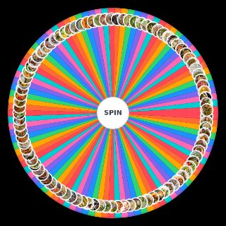Random Khmer / Cambodian Food Wheel