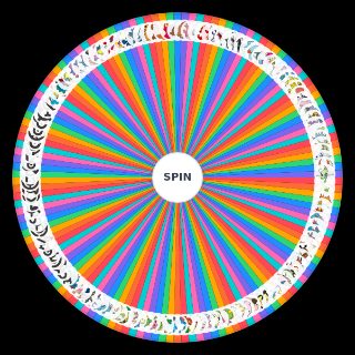 Spin the Wheel: Generation 2 Pokemon + Forms (Global Link Artwork)