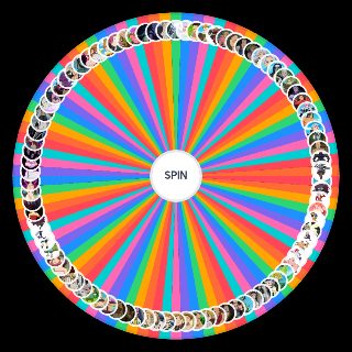 Random Seven Deadly Sins Characters Wheel