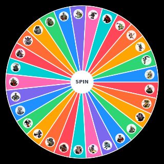 Hades Characters Wheel