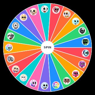 Dandys world characters Wheel