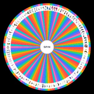 Random Generation VIII Shiny Pokémon Wheel
