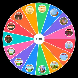 Random Red Ball Games Wheel