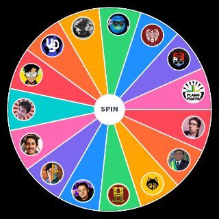 Random de canais de história brasileiros Wheel