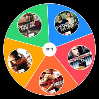 Random Prison Break Seasons Wheel