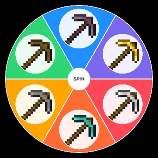 Pick a Random Minecraft Pickaxes