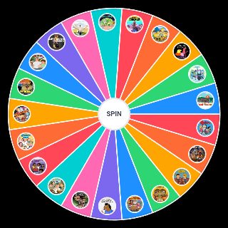Adult Animated TV Shows Wheel