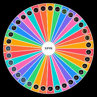 Spin the Wheel: lovejoy songs (october 2025)