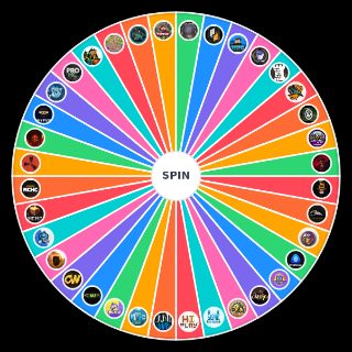 Random Polskie Serwery Minecraft Wheel
