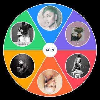 Ariana grande’s albums including positions Wheel