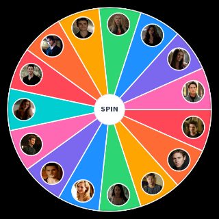 Random TVD characters Wheel
