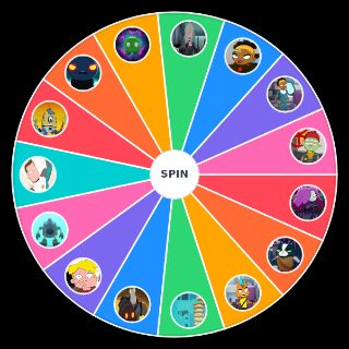 Spin the Wheel: Final space characters