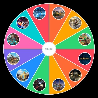 Epic Universe attractions/rides Random Picker