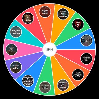 Jujutsu Kaisen Opening & Ending Songs Wheel