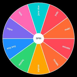Spin the Wheel: Waifu Anime/Manga/Games