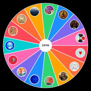 Random Kanye West Album Covers Wheel