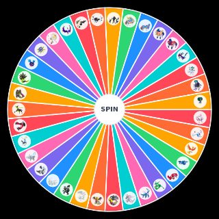 VGC Series 12 All Restricted Pokemon Wheel