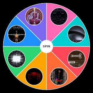 TOOL Albums Random Generator