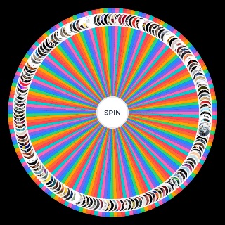 Random Rap Albums Wheel