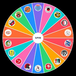 Random Eredivisie 2023/ Wheel