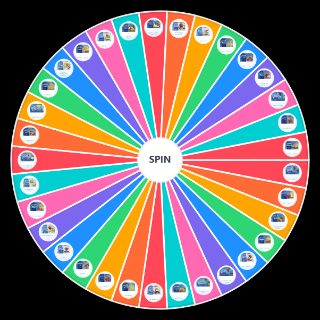 Caprisun Flavors! Wheel