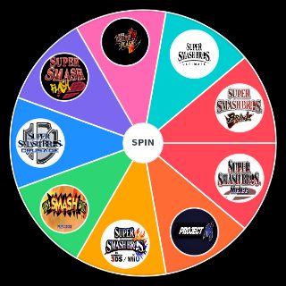 Choose a Random smash bros games