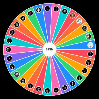Spin the Wheel: Redacted ASMR's Characters