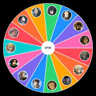 Personnages de l'Attaque des Titans Random Picker