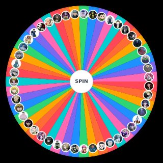 Random HxH Anime character Wheel