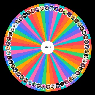 Random Blue Lock All Colored Characters Wheel