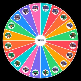 PvZ BFN Character Wheel