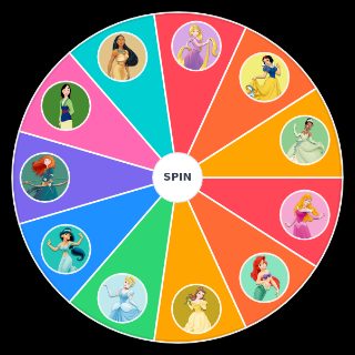 Disney Princesses Random Generator