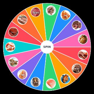 Spin the Wheel: Meat Types