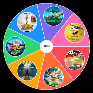 SPONGEBOB MOVIES Wheel