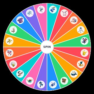 Random unitePokemon ［pocket line.com］ Wheel
