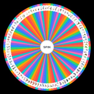 All Pokemon (Johto) Wheel