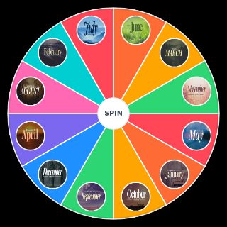 Random Months Wheel