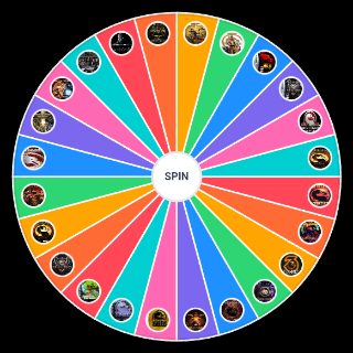 Mortal Kombat & Injustice Games (Mortal Kombat 1 updated) Wheel