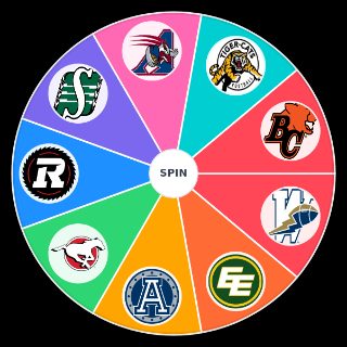 Choose a Random CFL Football teams