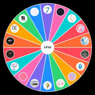Spin the Wheel: bts album